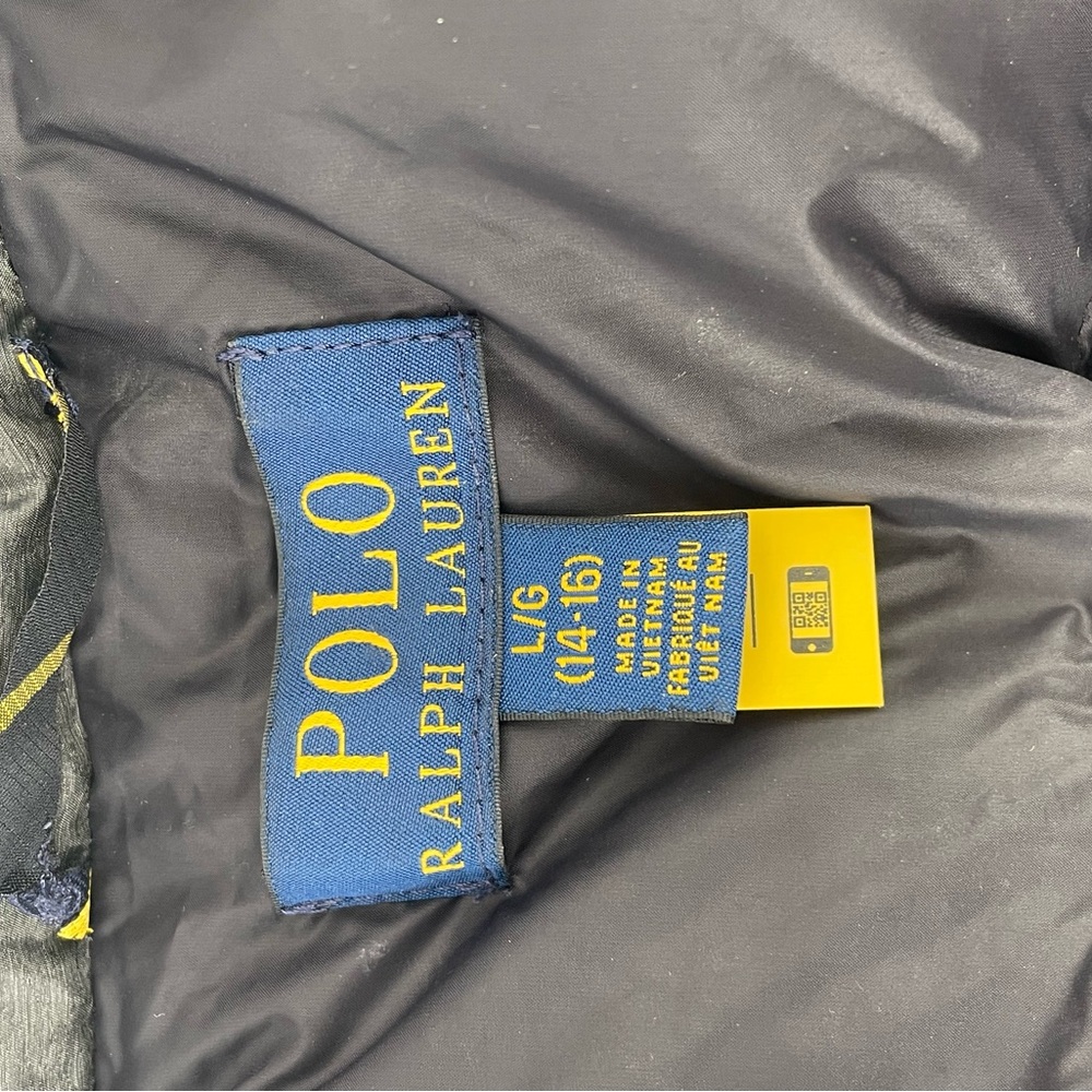 Polo by Ralph Lauren Boys Charcoal Black Puffer Coat - Picture 10 of 10